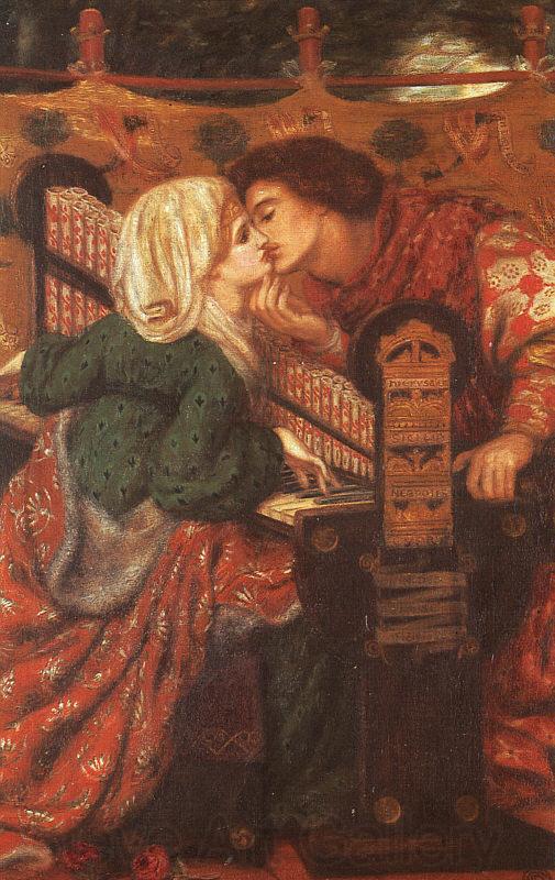 Dante Gabriel Rossetti King Rene's Honeymoon